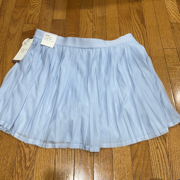 Calia Skort Pleated Mesh High-Rise Blue Court Athletic‎ Tennis XL $88 - Picture 3 of 5